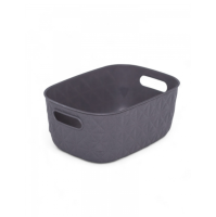 Корзинка SOFTEX S тёмно-серая 4л