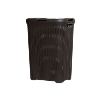 Корзина для белья RATTAN STYLE 60л темно-коричневая