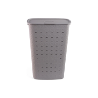 Корзина для белья SOFTEX серая 56л