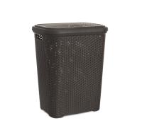 Корзина для белья RATTAN коричневая 55л
