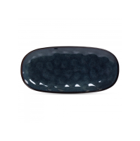 Блюдо овальное STONE MIDNIGHT 31см