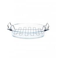 Блюдо Pyrex Irresistible 39х27см овальное с решеткой