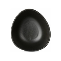 Салатник треугольный ROCK BLACK 16см