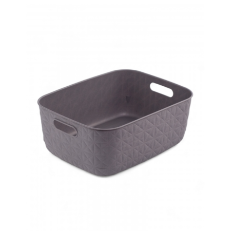 Корзина SOFTEX M тёмно-серая 12.5л