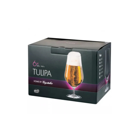 Набор бокалов для пива TULIPA 6шт 540мл