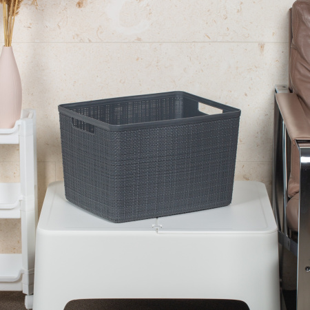 Корзина JUTE L 20л темно-серый