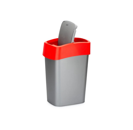 Контейнер для мусора FLIP BIN 9л красный
