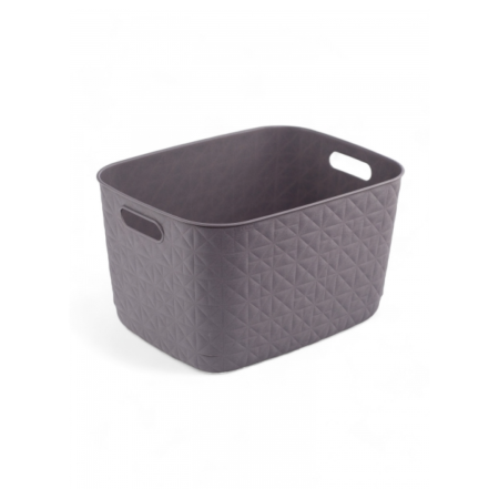 Корзина SOFTEX L тёмно-серая 19л