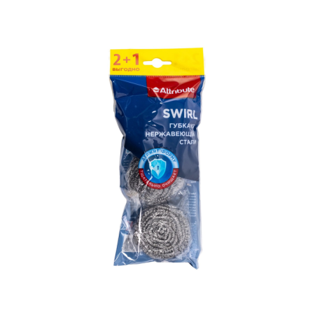 Губка SWIRL из нержавеющей стали 21шт