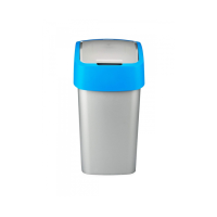 Контейнер для мусора FLIP BIN 9л голубой
