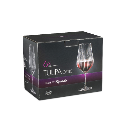 Набор бокалов для пива TULIPA OPTIC 6шт 540мл