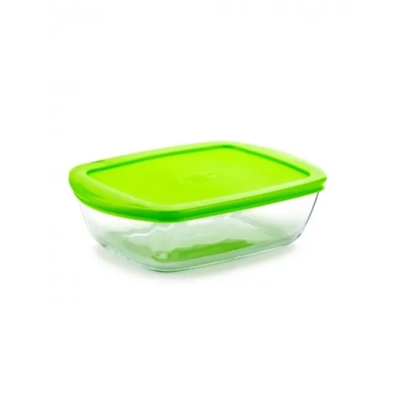 Блюдо для запекания и выпечки COOK&STORE 1.2л 23х15x7см прямоугольное с крышкой