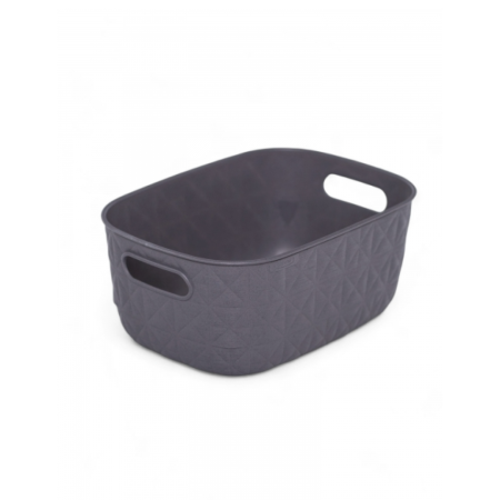 Корзинка SOFTEX S тёмно-серая 4л