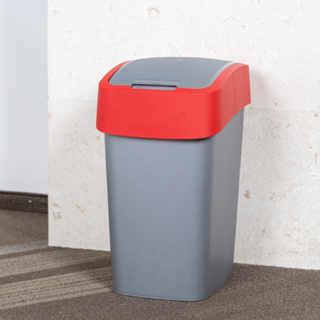 Контейнер для мусора FLIP BIN 50л красный