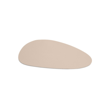 Мат на стол треугольный BEIGE 45х36см