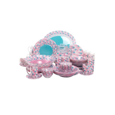 Набор столовый SHELLBIE PINK&TURQUOISE 5