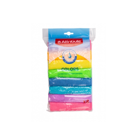 Салфетка Multi Colors из микрофибры 8шт