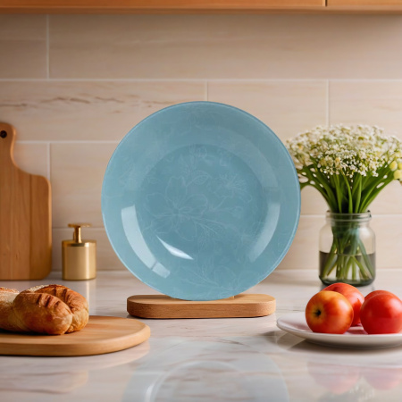 Тарелка суповая MELITINA BLUE 21см