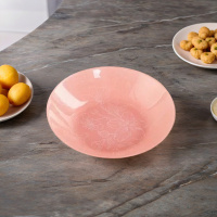 Тарелка суповая MELITINA PINK 21см