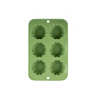 Форма для кексов силиконовая OLIVE 6 ячеек