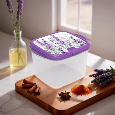 Контейнер для СВЧ с клапаном LAVENDER 1.5л
